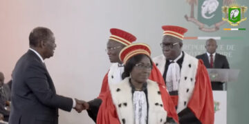 Audience solennelle de rentrée de la Cour des Comptes pour l’année 2018 – 2019
