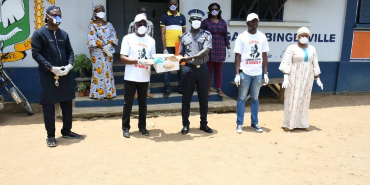 Bingerville / Lutte contre le COVID-19 : les émissaires du Premier ministre AGC sensibilisent les populations