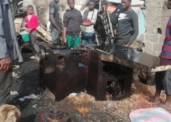 Côte d’Ivoire: Une partie du marché de bois de Bouaké part en fumée
