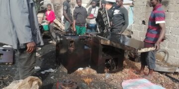 Côte d’Ivoire: Une partie du marché de bois de Bouaké part en fumée
