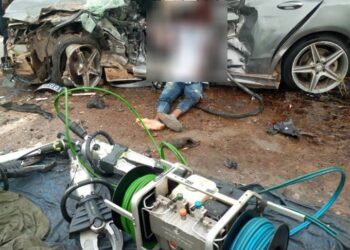 Côte d’Ivoire : deux morts dans une collision entre deux véhicules sur l’autoroute du nord