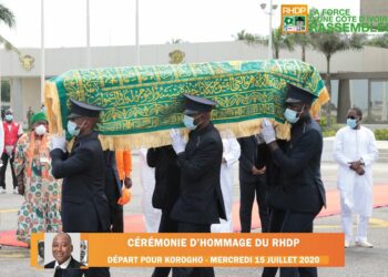 (Reportage) Côte d’Ivoire: L’Hommage émouvant du RHDP à Amadou Gon Coulibaly