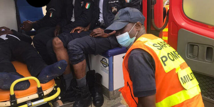 Côte d’Ivoire/Autoroute du Nord: Un véhicule de Police fait une sortie de route, des blessés signalés