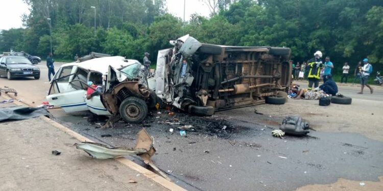 Yamoussoukro voie principale: 5 morts dans un accident