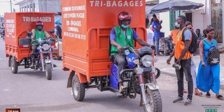 Transport des marchandises à Koumassi : les Wotro cèdent la place aux «Tri-Bagages»