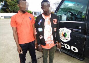 Yamoussoukro: le CCDO interpelle 2 individus qui tentaient de voler un tricycle, les faits