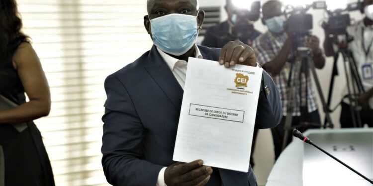 Présidentielle ivoirienne : KKB dépose un dossier incomplet à la CEI