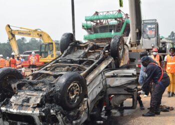 Chantier du 4e pont d’Abidjan : des morts, après la chute d’un pick up dans la lagune