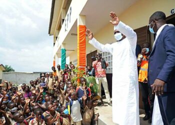 Abobo-Akekoi: Hamed Bakayoko inaugure quatre établissements scolaires