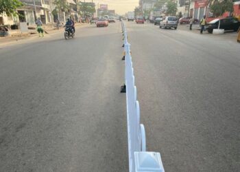 Voirie Sécurité routière: La Mairie de Koumassi prolonge l’installation des séparateurs de voies jusqu’aux feu de Gelti