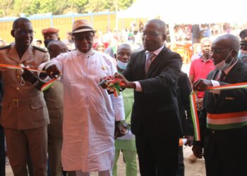 Séguéla : la nouvelle caserne des pompiers inaugurée