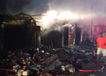 Grand marché de Port-Bouet : 30 magasins partis en fumée