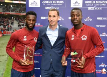 Nicolas Pépé remporte le Prix Marc-Vivien Foé