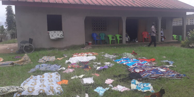 Inondations à Adaou-Soumié (Aboisso) : Environ 200 personnes dorment dans une école