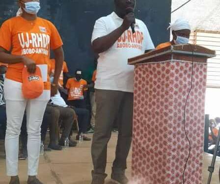 Présidentielle 2020:  Hamed Koné installé coordinateur de l’UJ-rhdp- Abobo Anyama