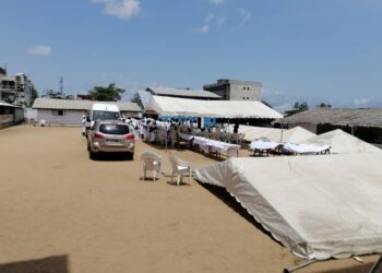 Lutte contre le Covid19 : l’Église Harris de djokrobite fermée par la Police