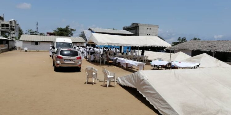 Lutte contre le Covid19 : l’Église Harris de djokrobite fermée par la Police