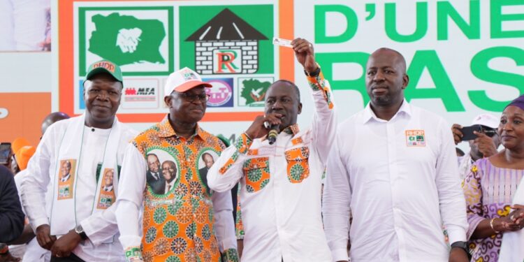 Côte d’Ivoire: voici comment s’adhérer en Ligne au RHDP
