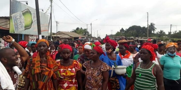 Côte d’Ivoire/Marche des femmes de l’opposition : situation à Abidjan et à l’intérieur  entre 10H et 17H