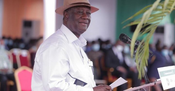 Visite d’état : Ouattara réitère son appel à des élections apaisées en Côte d’Ivoire à M’Batto