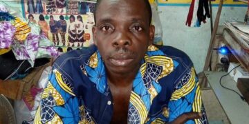 (Portrait)  Kouassi Konan Paul : l’Handicapé qui sait habiller les Dames
