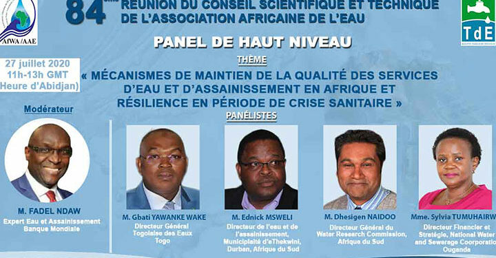 Gestion de l’Eau en Afrique en période de Covid 19: les experts partagent leurs expériences