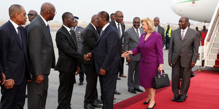 Le Chef de l’Etat a regagné Abidjan après des visites en Ethiopie et en France