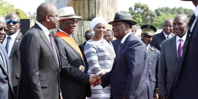 Côte d’Ivoire/Niakara : le président Ouattara promet l’intensification des chantiers