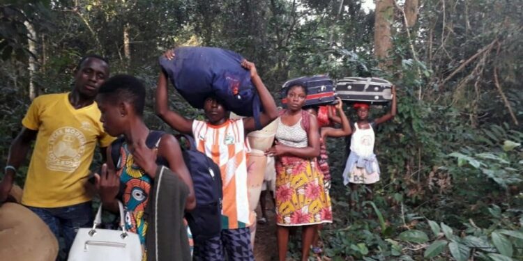 Violences post-électorales: 8.000 personnes ont fui la Côte d’Ivoire (HCR)