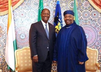 Ouattara rassure «Ali Bongo a bien récupéré et il est en forme»
