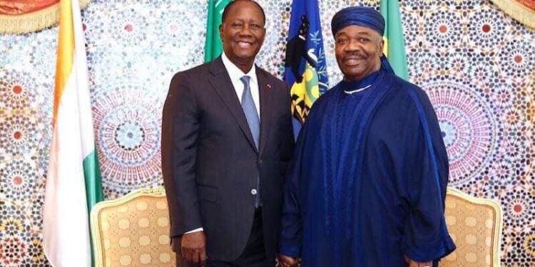 Ouattara rassure «Ali Bongo a bien récupéré et il est en forme»