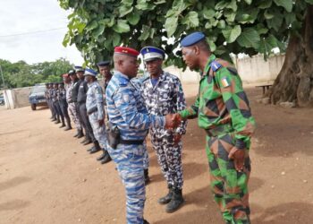 Affrontement intercommunautaire à Béoumi: le commandant supérieur aux côtés des forces sur le terrain