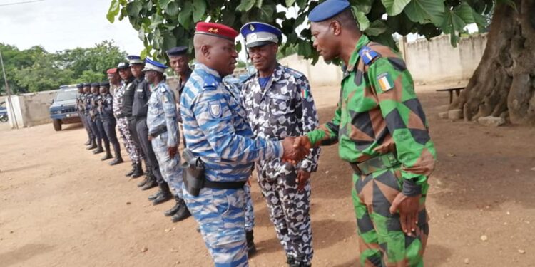 Affrontement intercommunautaire à Béoumi: le commandant supérieur aux côtés des forces sur le terrain