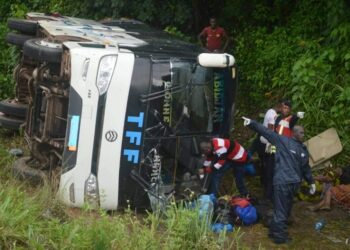 Côte d’Ivoire/Autoroute du Nord : un accident fait 46 victimes