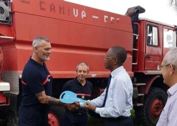 Côte d’Ivoire : Don d&rsquo;un Camion citerne incendie à l&rsquo;ONPC