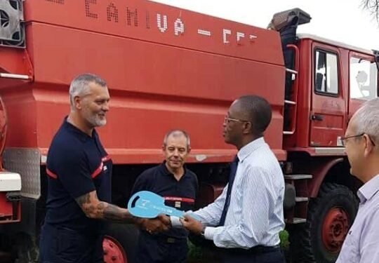 Côte d’Ivoire : Don d’un Camion citerne incendie à l’ONPC