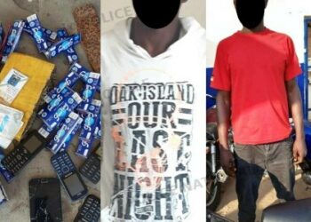 Bonoua : des voleurs de moto interpellés, une machette et de la drogue saisies