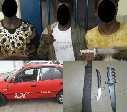 Abidjan : un taxi avec des passagers armés interceptés