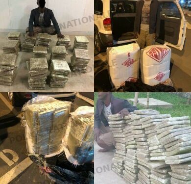 La police saisit 120 blocs de cannabis destinés à ravitailler le District d’Abidjan