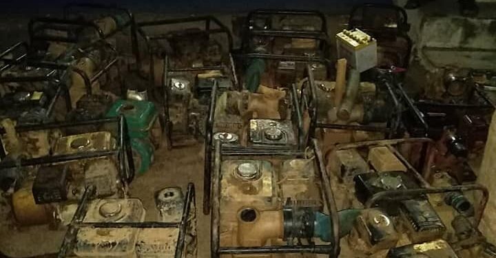 Dimbokro/ Lutte contre l’orpaillage clandestin : du matériel saisi, des personnes interpellées