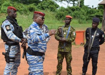 Après l’attaque de la gendarmerie de Guiglo, le Général Apalo demande à ses hommes de redoubler de vigilance