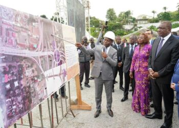 Abidjan/aménagement du Carrefour de l&rsquo;Indénié : les travaux lancés
