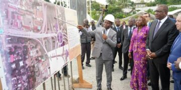 Abidjan/aménagement du Carrefour de l&rsquo;Indénié : les travaux lancés