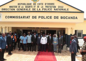 Côte d’Ivoire : 40 policiers affectés dans le nouveau commissariat de Bocanda