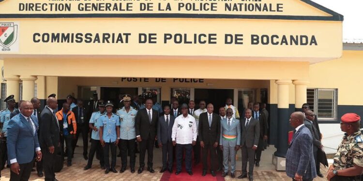 Côte d’Ivoire : 40 policiers affectés dans le nouveau commissariat de Bocanda