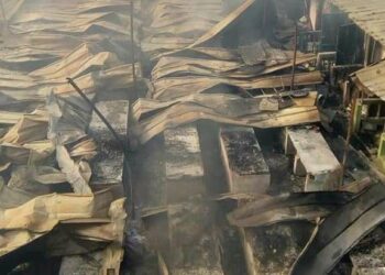 Côte d’Ivoire: le marché de la palmeraie ravagé par le feu