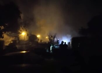 Voie express Adjamé Yopougon: plusieurs véhicules calcinés dans l’incendie d’un garage