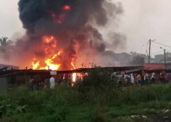 Abobo: Une usine de coco ravagée par le feu