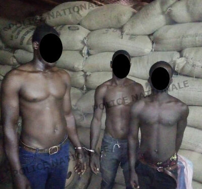 Côte d’Ivoire/Bonon : 3 braqueurs de convoi de café- cacao interpellés