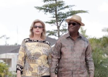 Covid 19/la première dame rassure : « le Président Alassane OUATTARA et moi même allons très bien »